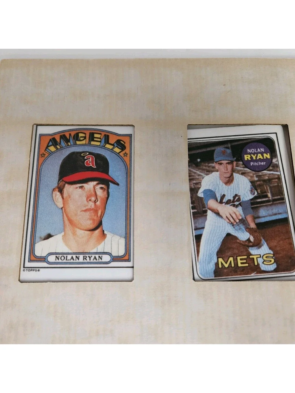Nolan Ryan Hamilton Collection 1993 Set 12 Porcelain Cards with Individual COA s